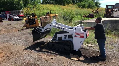 how to operate a stand on skid steer|small walk behind skid steer.